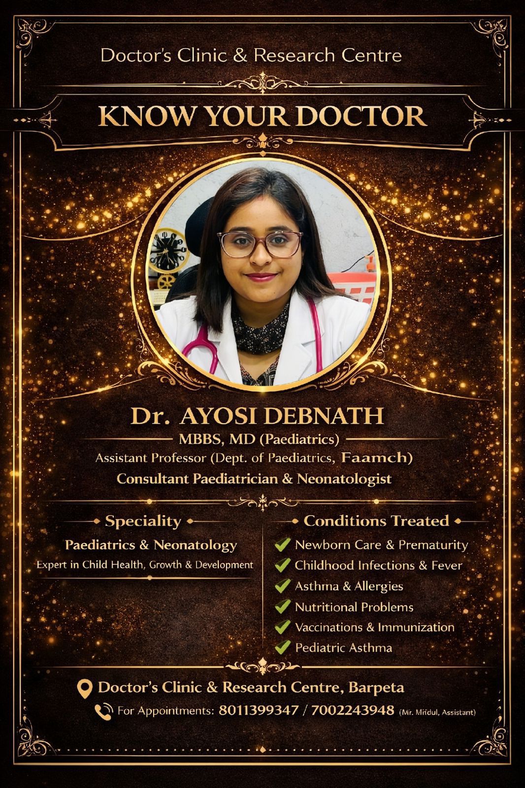Dr. Ayosi Debnath