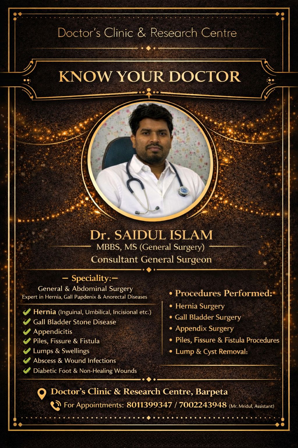 Dr. Saidul Islam