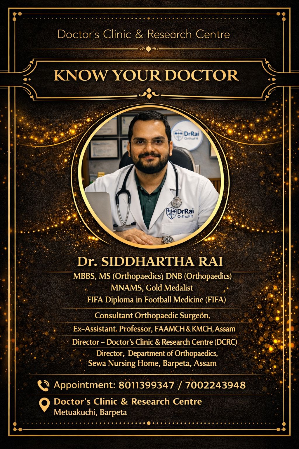 Dr. Siddhartha Rai